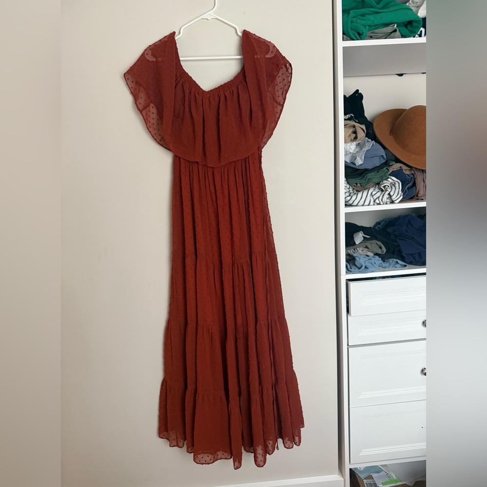 Baltic Born Rust Maxi Dress